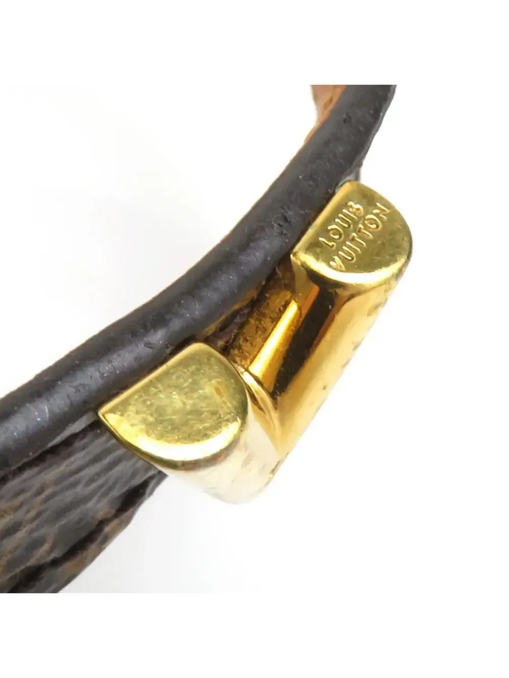 Auth Louis Vuitton Essential V Bracelet #339541L16B